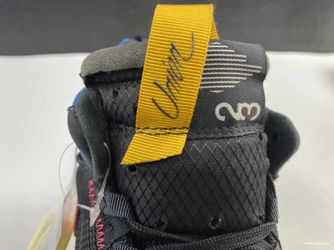 Chep Onekick UNION MID 'OFF DA1951-001 X LA JORDAN NOIR' DELTA 0809